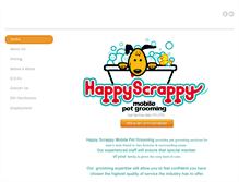 Tablet Screenshot of happyscrappymobile.com